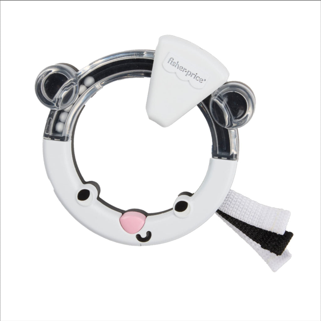 Fisher-Price activity ring baby toy featuring nature-themed sensory elements and colorful webbing details — view 5
