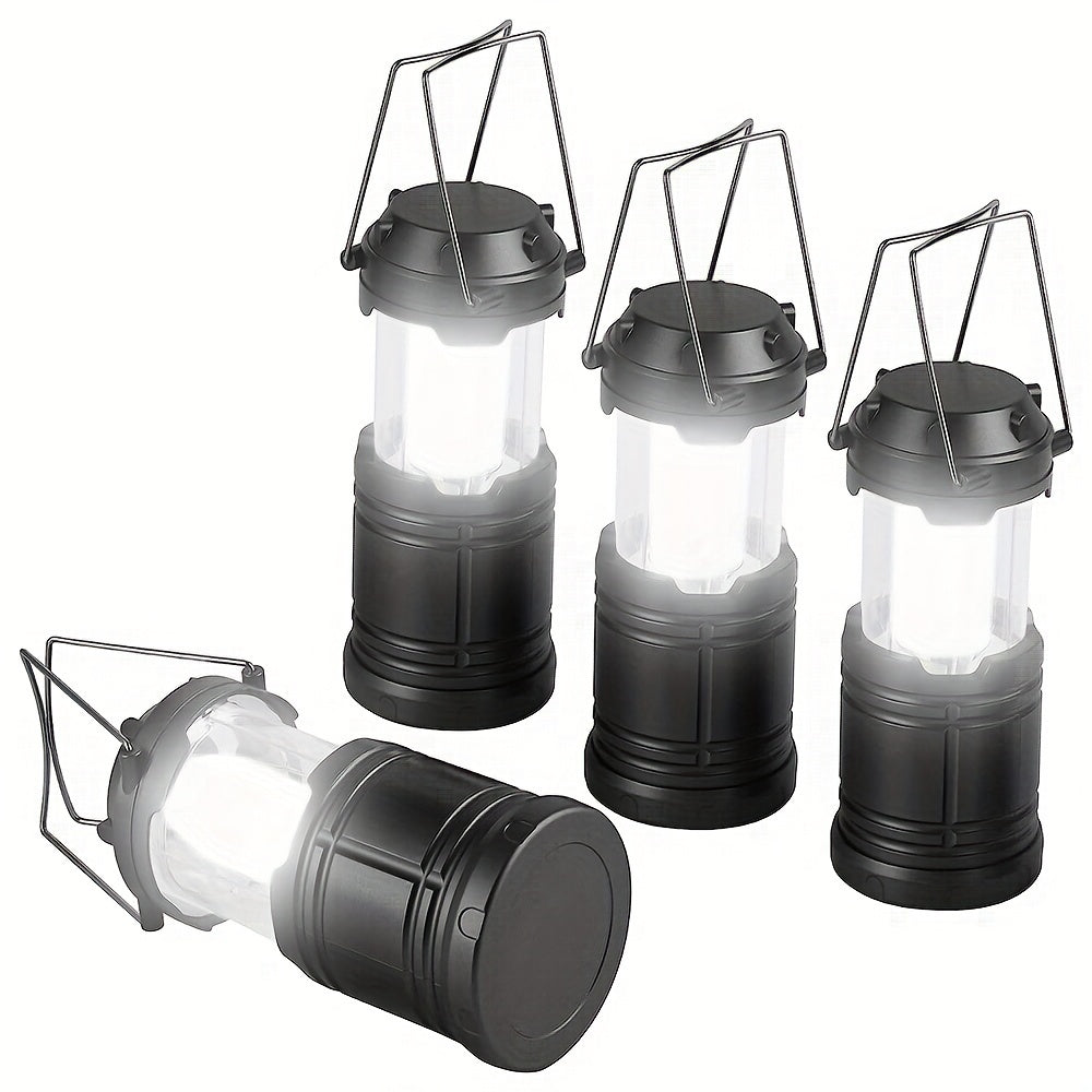 Freestanding LED touch lamp in black polished stainless steel for modern home or office decor