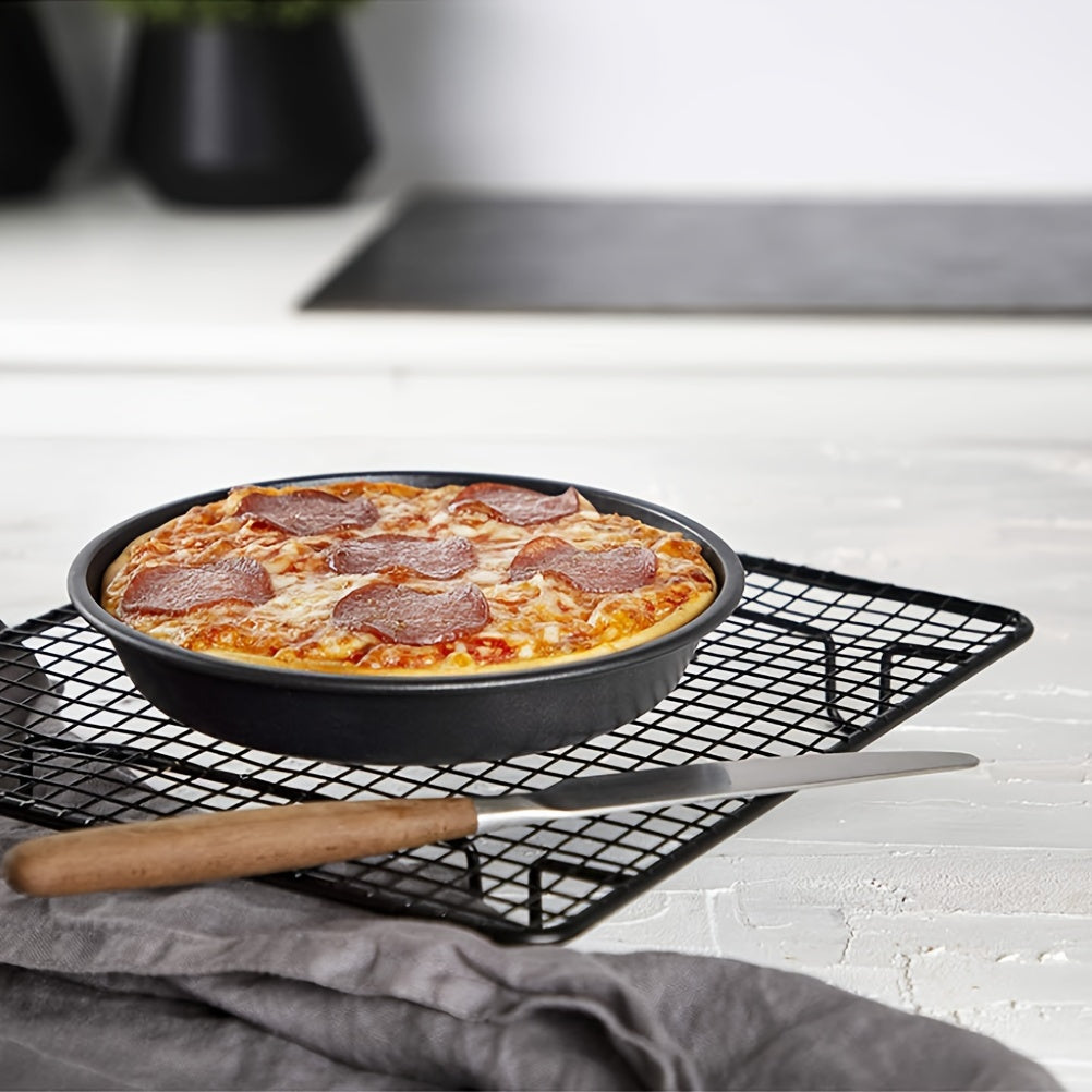 11-piece air fryer accessory kit featuring nonstick cast iron pizza pan and muffin cups — view 3