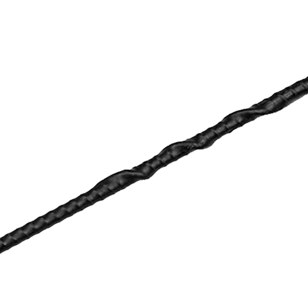 11-inch black rubber universal flexible car antenna mast with three installation screws — view 5