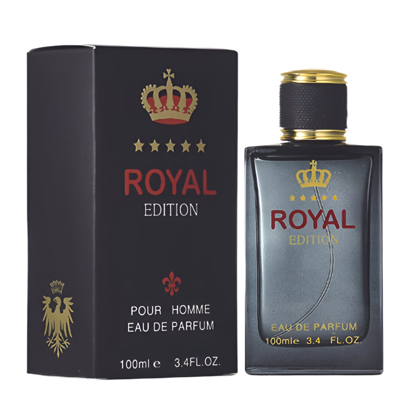 100ml Men's Eau De Parfum bottle and elegant compact presentation box for gifting