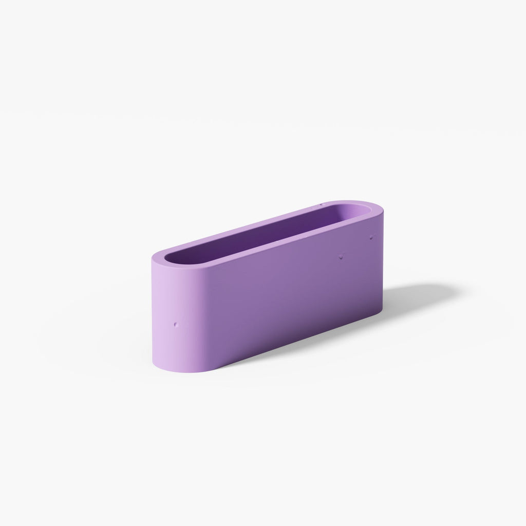 Long shaped silicone mold for crafting custom sticky note holders and aesthetic desk organizers