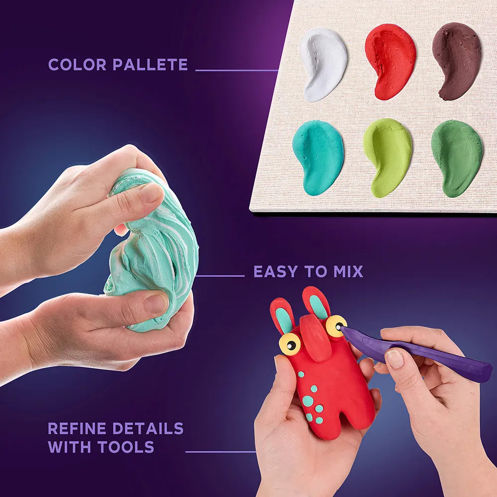 Wood&Craft DIY set "Little Worlds" Mommy troll-4