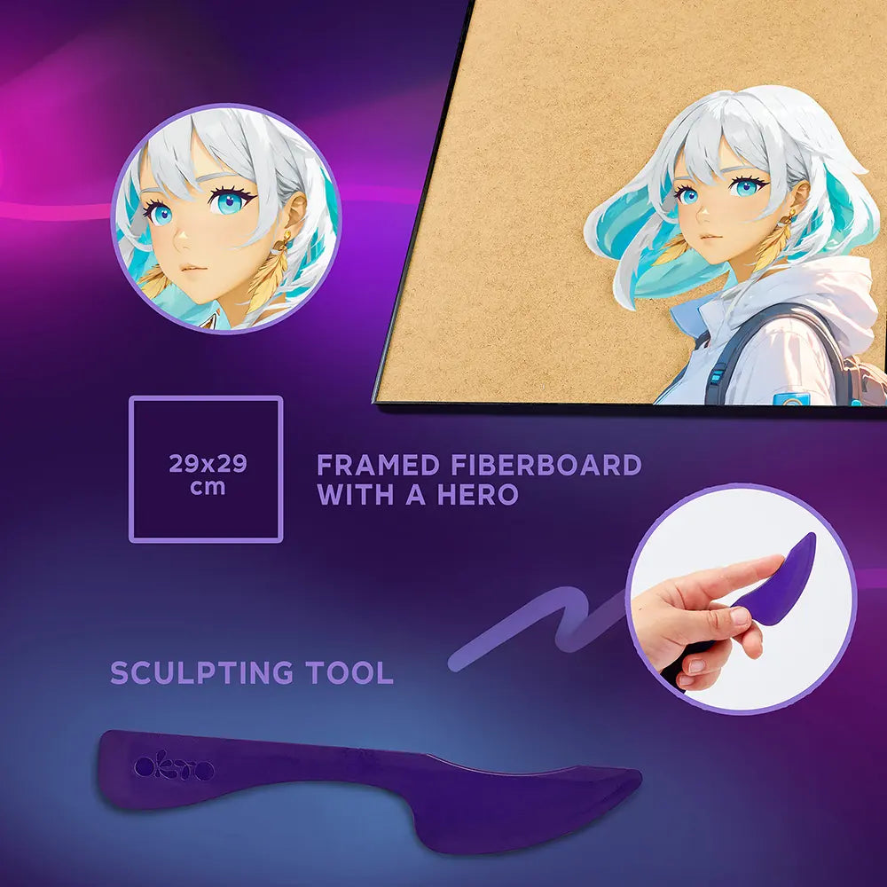 DIY 3D Painting set "MANGA" Air-3