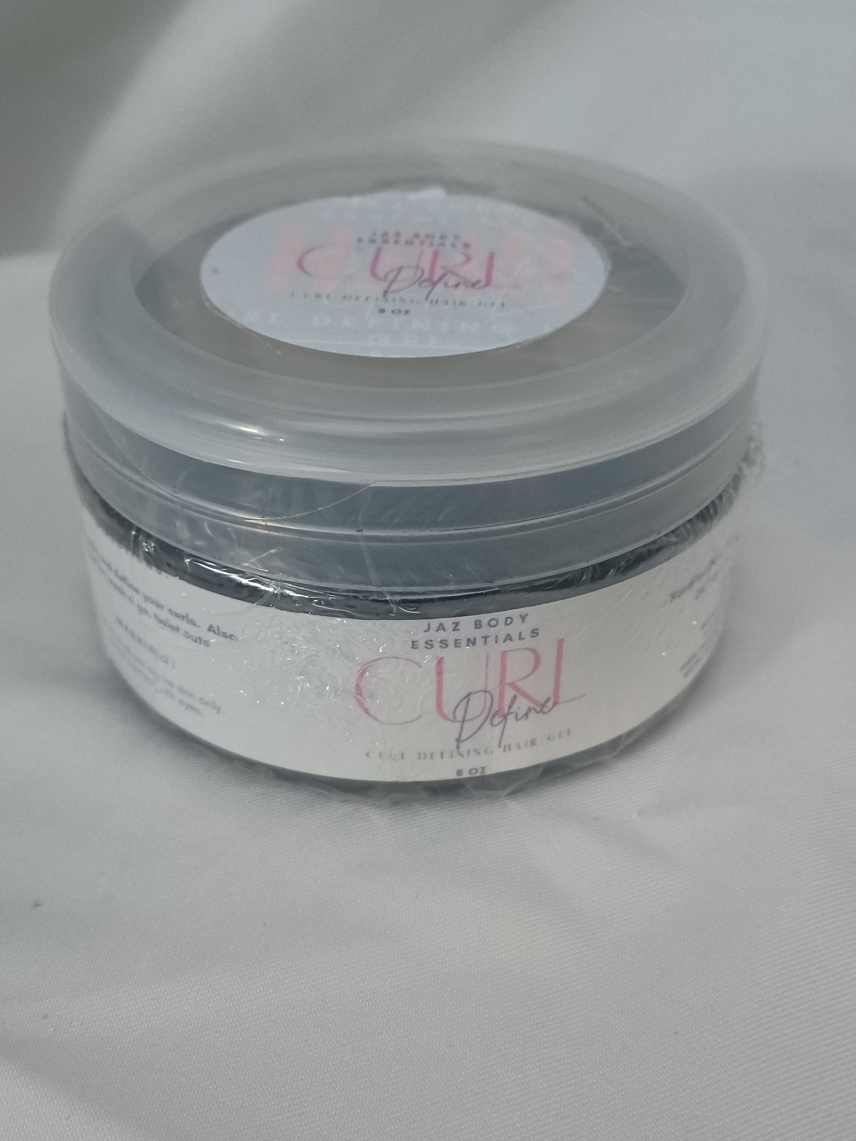 Styler curl define hair gel jar, hydrating strong hold styling formula infused with aloe vera — view 4
