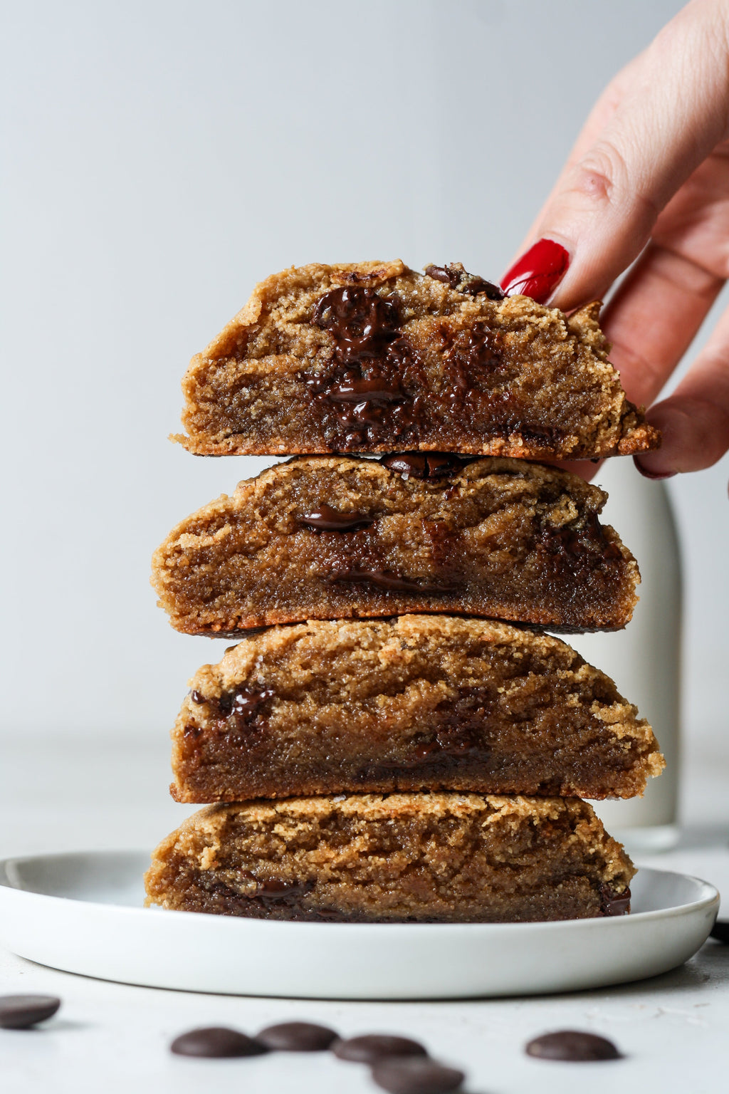 Vegan Chocolate Chip Cookies-0