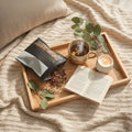 Herbal yoni steaming pouch with dried chamomile, rose petals, and sage for feminine wellness.