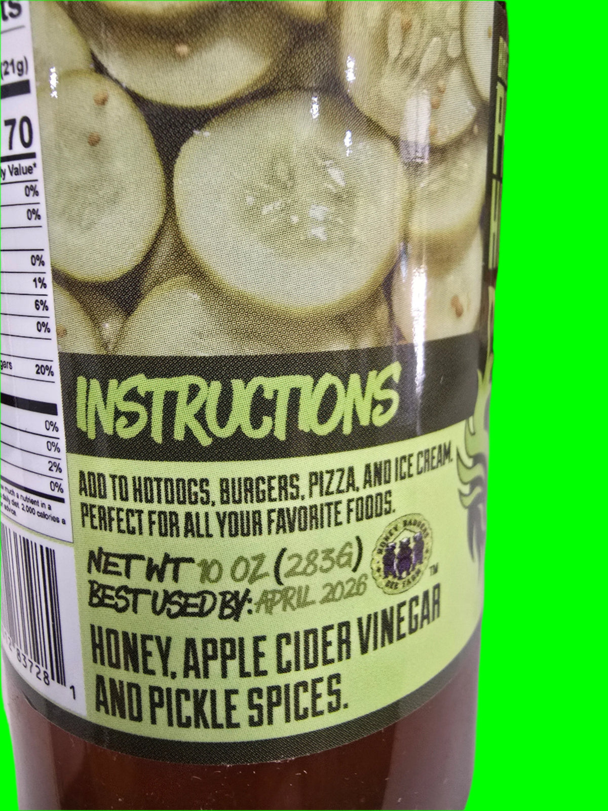 Bread & Butter Pickle Honey-2