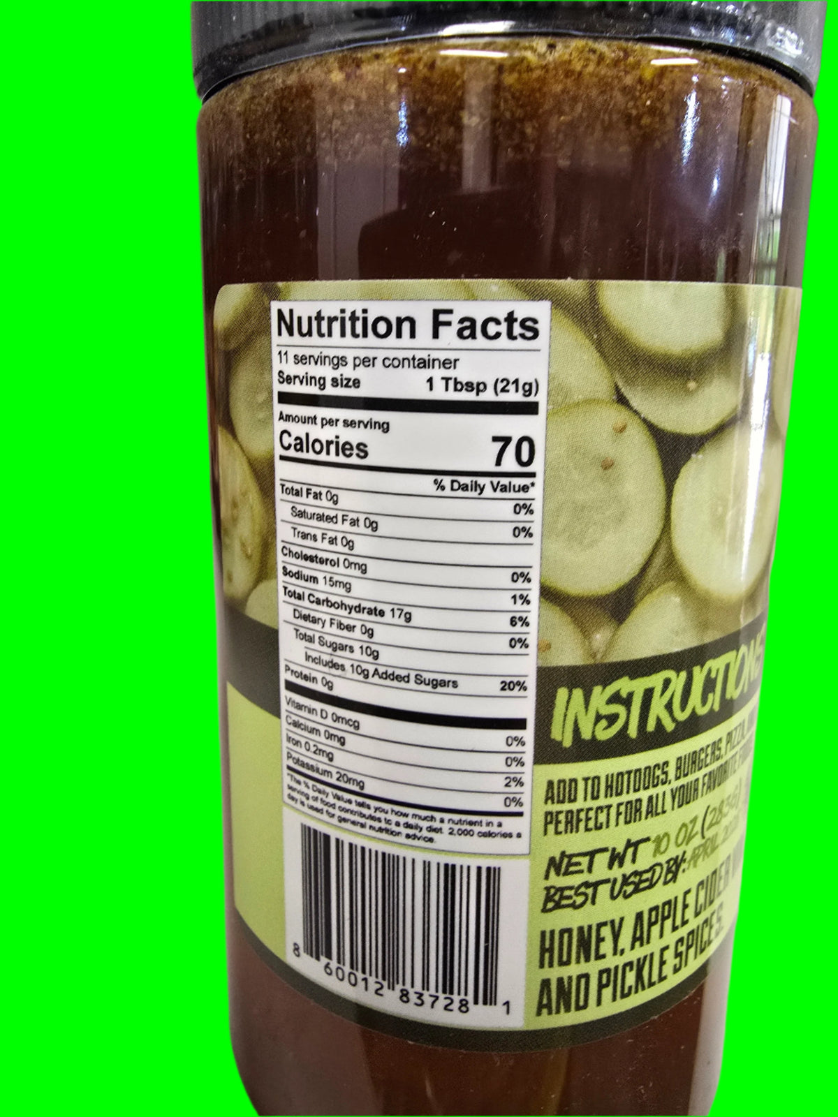 Bread & Butter Pickle Honey-1