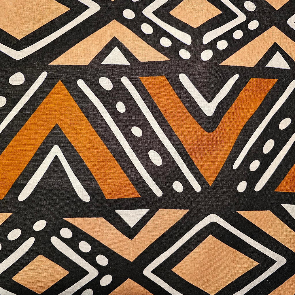 Handmade African Print Apron with Pocket | 100% Cotton Fabric-1