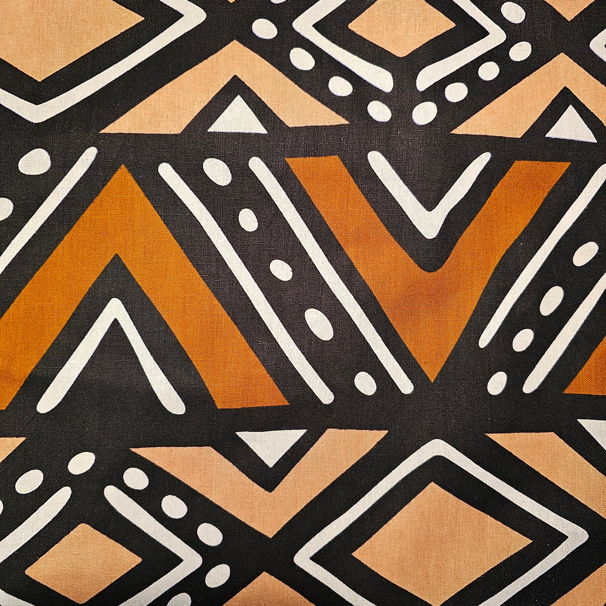 Handmade African Print Apron with Pocket | 100% Cotton Fabric-1