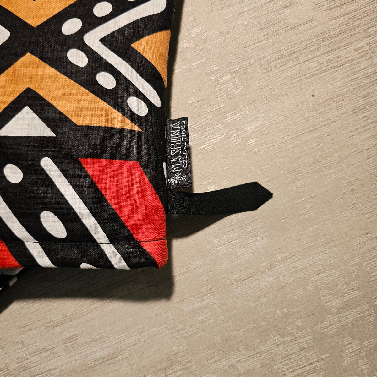 Set of 2 Oven Gloves | 100% African Print Fabric-1