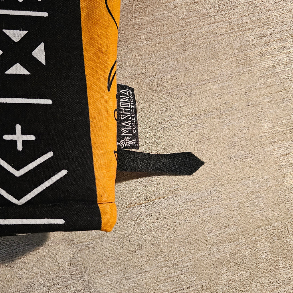 Set of 2 Oven Gloves | 100% African Print Fabric-2