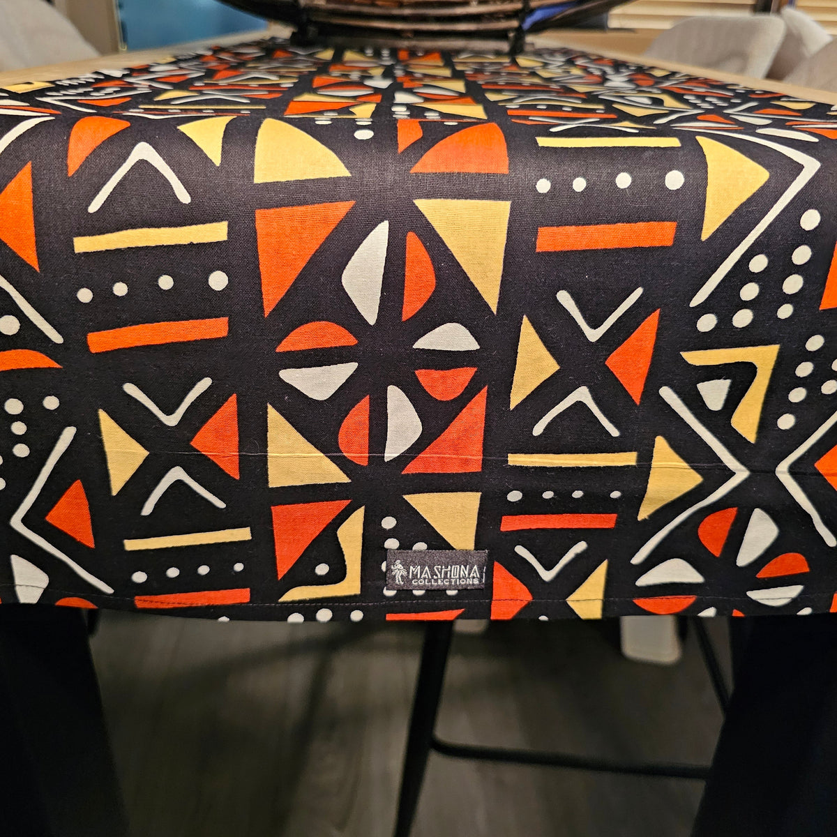 Table Runner 160x35cm | 180x35 | 200x35cm | 100% Cotton African Print Fabric-4