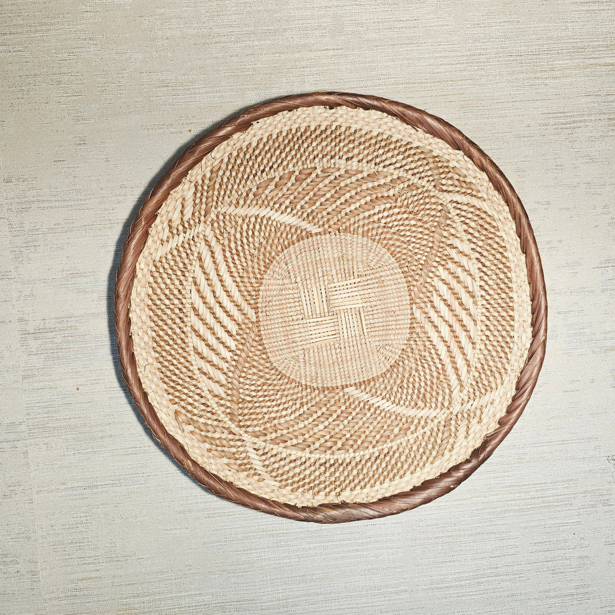 Set of 3 Handmade African Wall Baskets | Zimbabwe Baskets | Boho Wall Decor | 3A-2