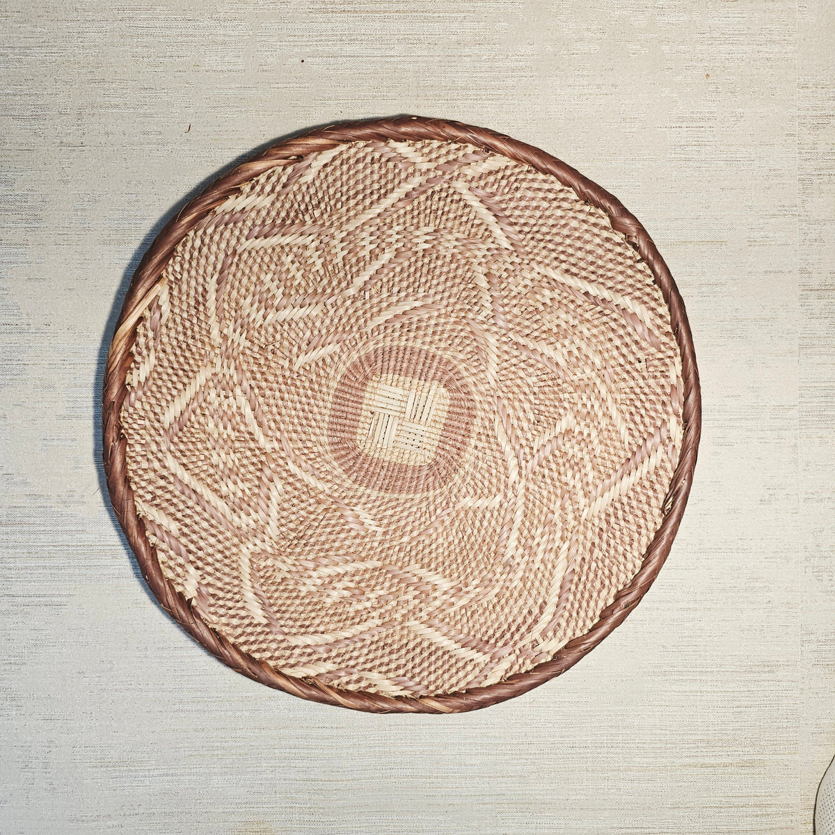 Set of 3 Handmade African Wall Baskets | Zimbabwe Baskets | Boho Wall Decor | 3A-4