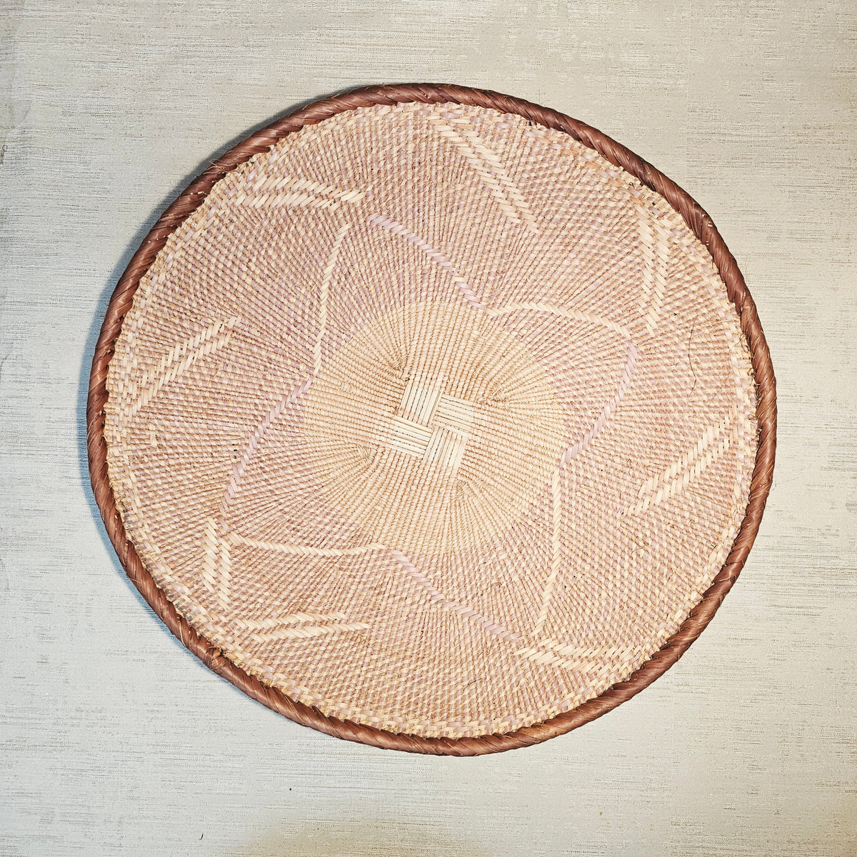 Set of 3 Handmade African Wall Baskets | Zimbabwe Baskets | Boho Wall Decor | 3A-3