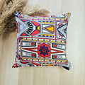 Set of 2 | 4 Cushion Covers |40x40cm | 100% Cotton Wax Ankara Fabric-0