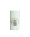 Organic women's deodorant in a 2.65 oz oval barrel container with natural botanical ingredients