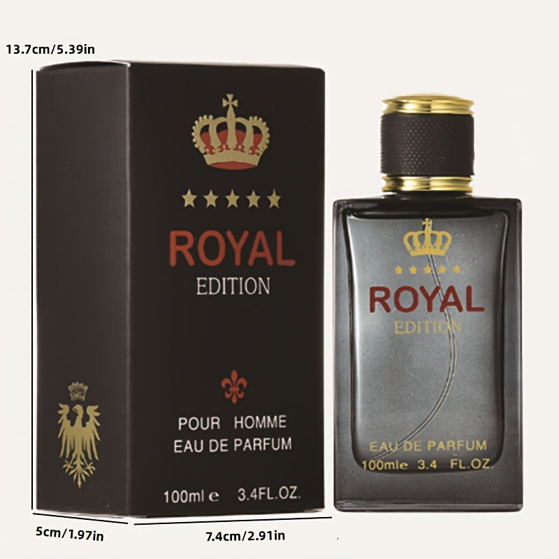 100ml Men's Eau De Parfum bottle and elegant compact presentation box for gifting — view 2