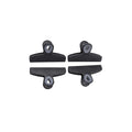 4-Piece Bag Clip Set, Black-0