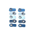 10-Piece Magnetic Bag Clip Set, Multi Blue-0
