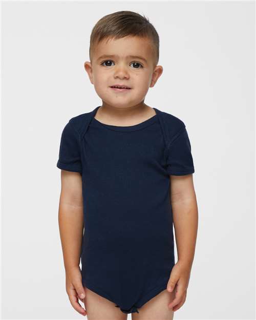 Rabbit Skins 4400 Infant Baby Rib Bodysuit-22