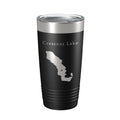Crescent Lake Map Tumbler Travel Mug Insulated Laser Engraved Coffee Cup Florida 20 oz-5