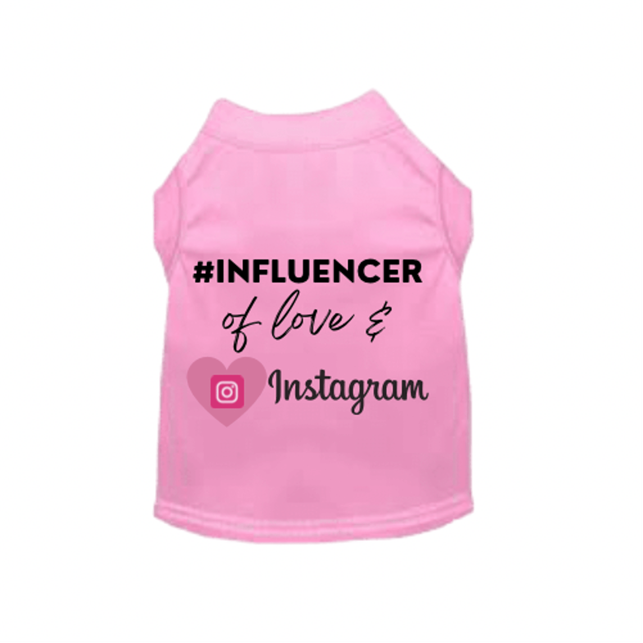 INFLUENCER ruffled sleeveless dog outfit in poly-cotton blend with charming bottom ruffle and double stitched seams — view 4