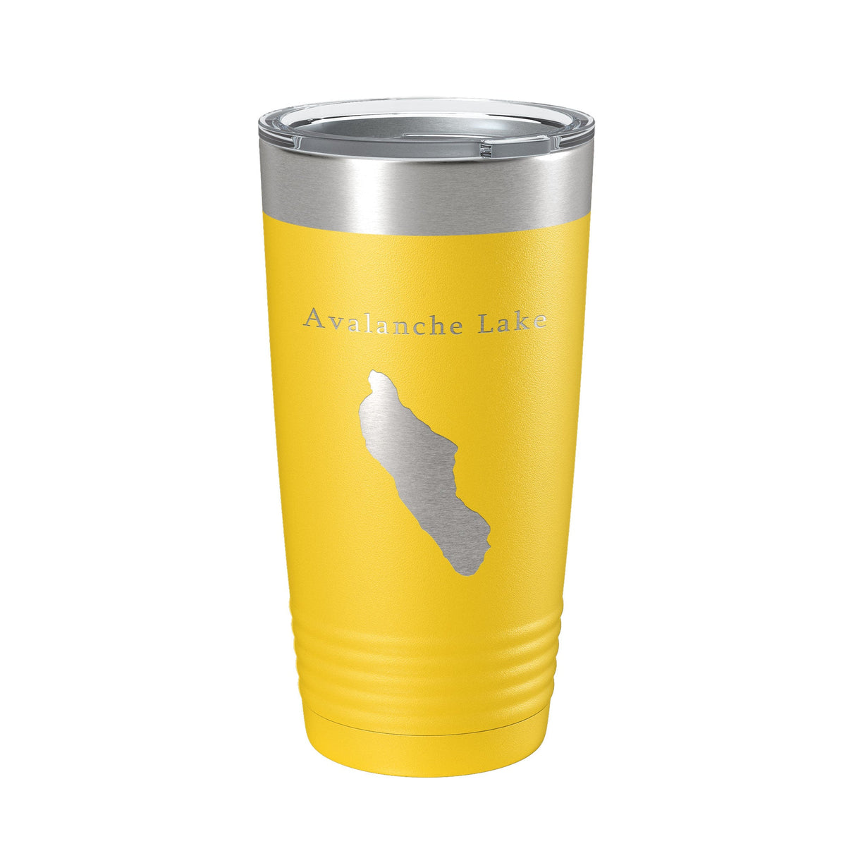 Avalanche Lake Map Tumbler Travel Mug Insulated Laser Engraved Coffee Cup Montana 20 oz-19