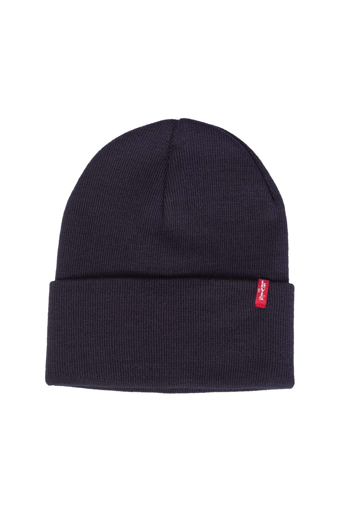 LEVI'S - Men's essential beanie with logo label  - Size One size