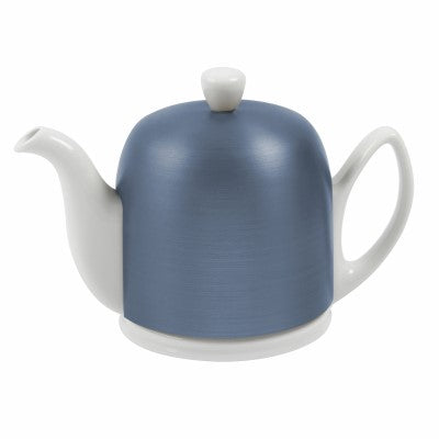Degrenne Salam Tea pot 4 cups w/ Cobalt color lid SKU: '225358-0