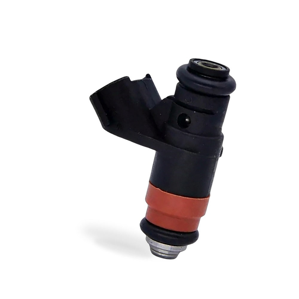 Automotive fuel injector replacement part in metal and plastic for precise engine compartment fuel delivery — view 5
