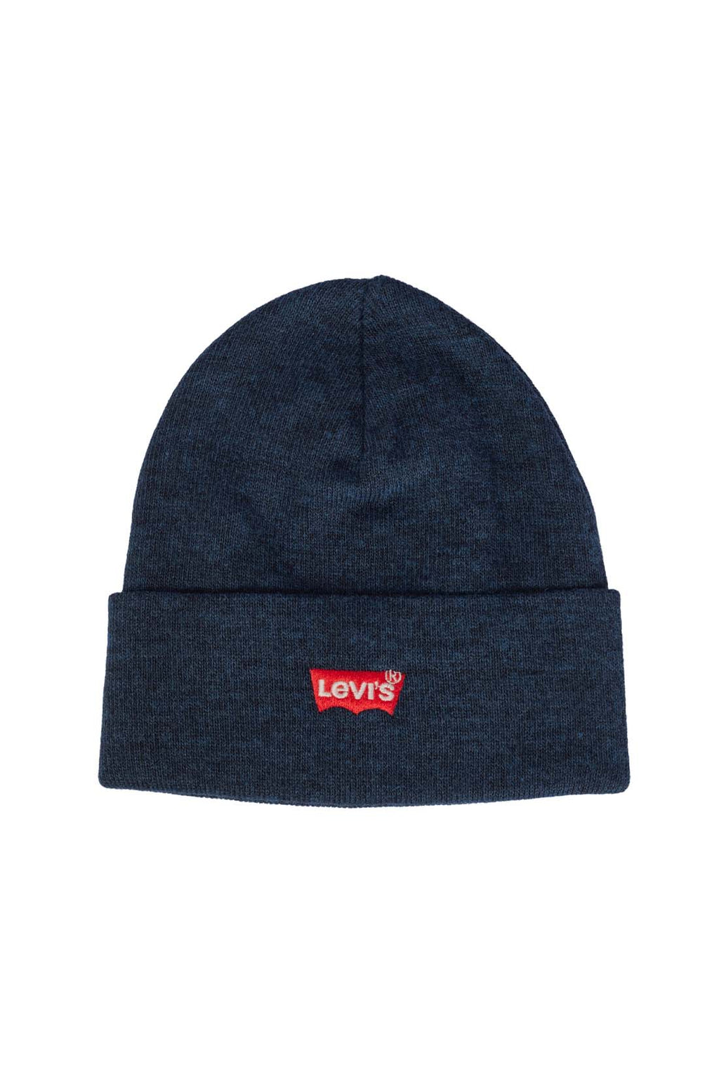 LEVI'S - Men's beanie with small Batwing logo  - Size One size