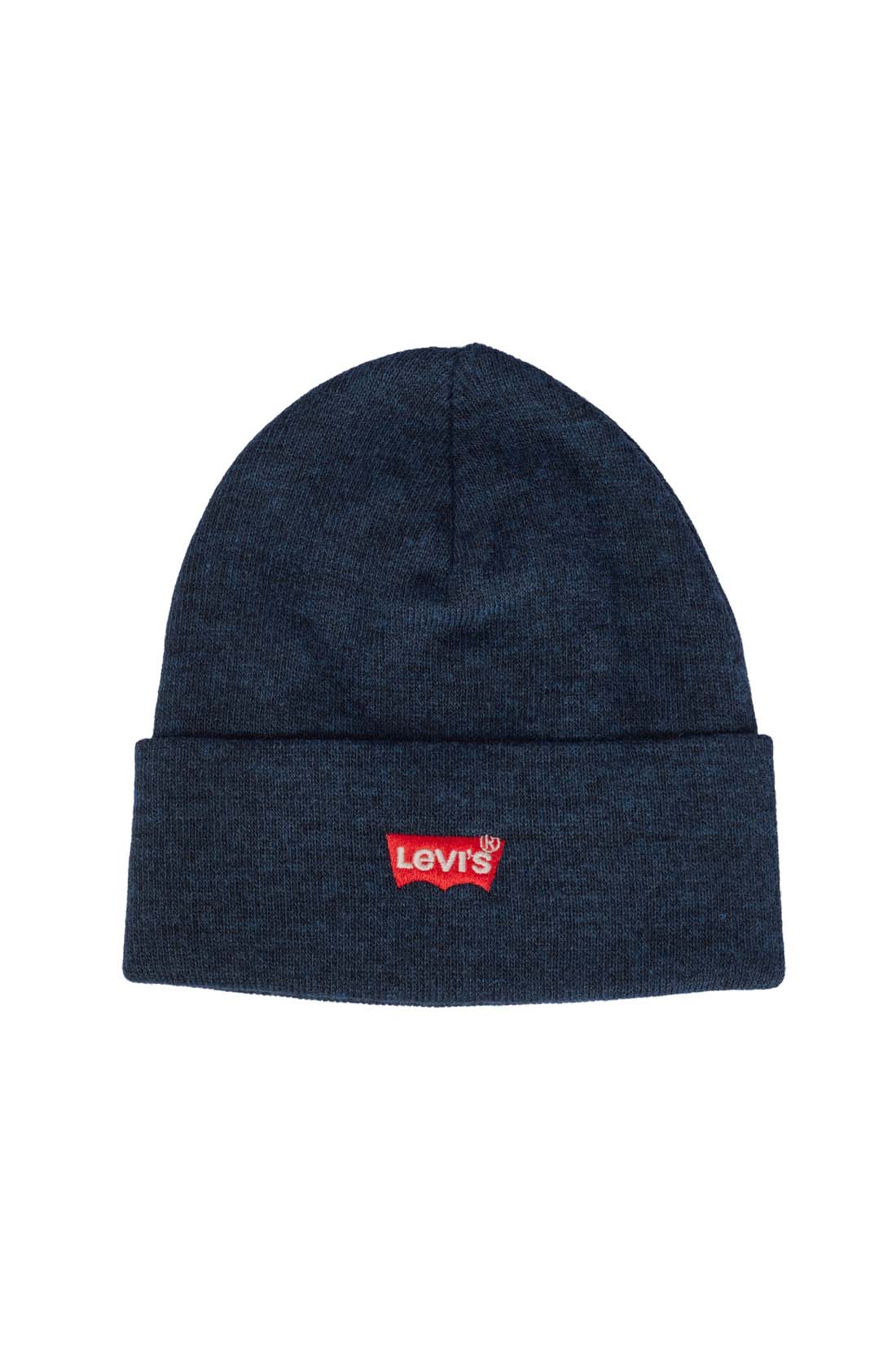 LEVI'S - Men's beanie with small Batwing logo  - Size One size
