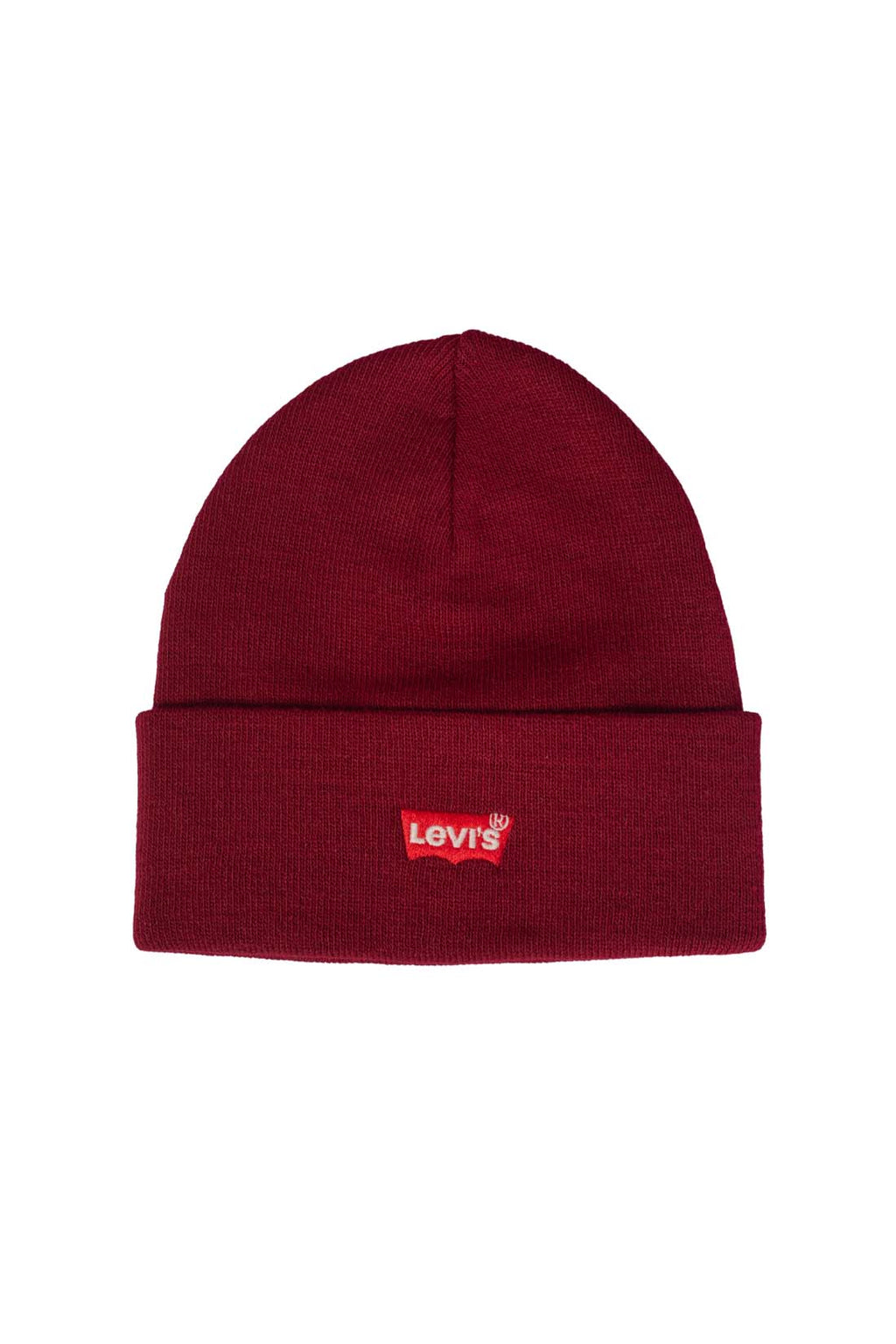 LEVI'S - Men's beanie with small Batwing logo  - Size One size