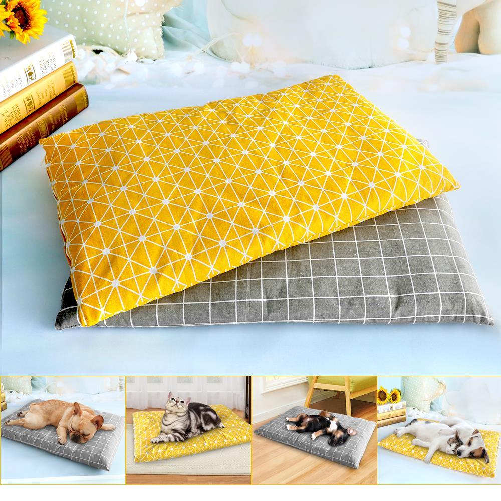 Plush Paws Palace luxury dog bed house in a neutral color with soft interior cushioning. — view 2