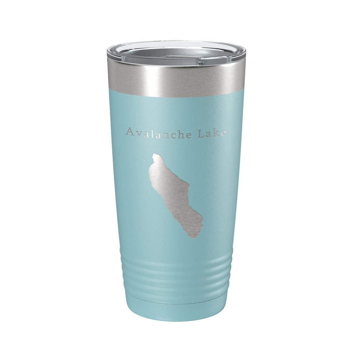 Avalanche Lake Map Tumbler Travel Mug Insulated Laser Engraved Coffee Cup Montana 20 oz-13
