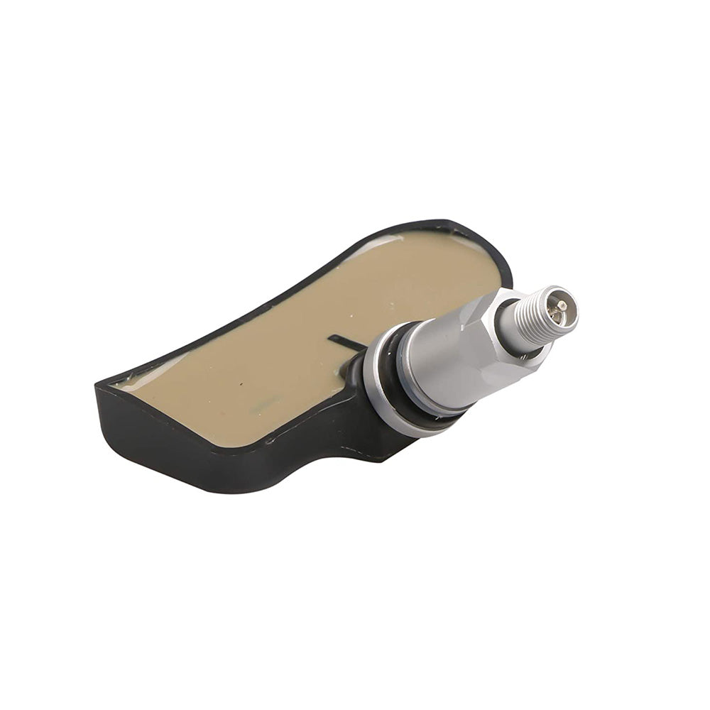 Black tire pressure monitoring sensor with metal valve stem for Jeep and Chrysler vehicles — view 5
