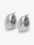 Sterling Silver Hoop Earrings – Jude | No More Nobody-0