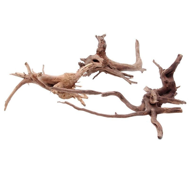 Rustic driftwood aquarium decor crafted from natural sunken tree roots for stunning underwater tank landscapes. — view 3