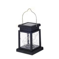 Waterproof solar Christmas lights for outdoor gardens, wireless hanging holiday decoration in durable ABS plastic