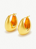 Gold Vermeil Hoop Earrings – Jude | No More Nobody-0