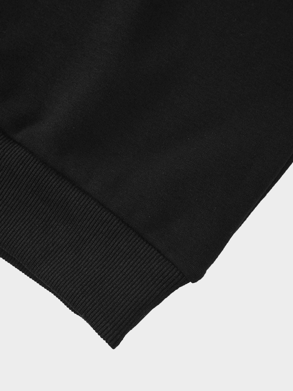 Embossed Crown Sweatshirt-Black-4