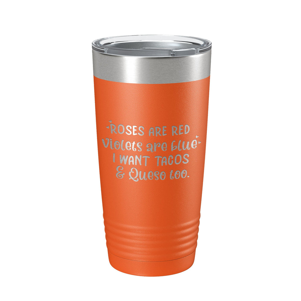 Funny Valentine's Day laser engraved 20 oz stainless steel travel tumbler with clear lid — view 5