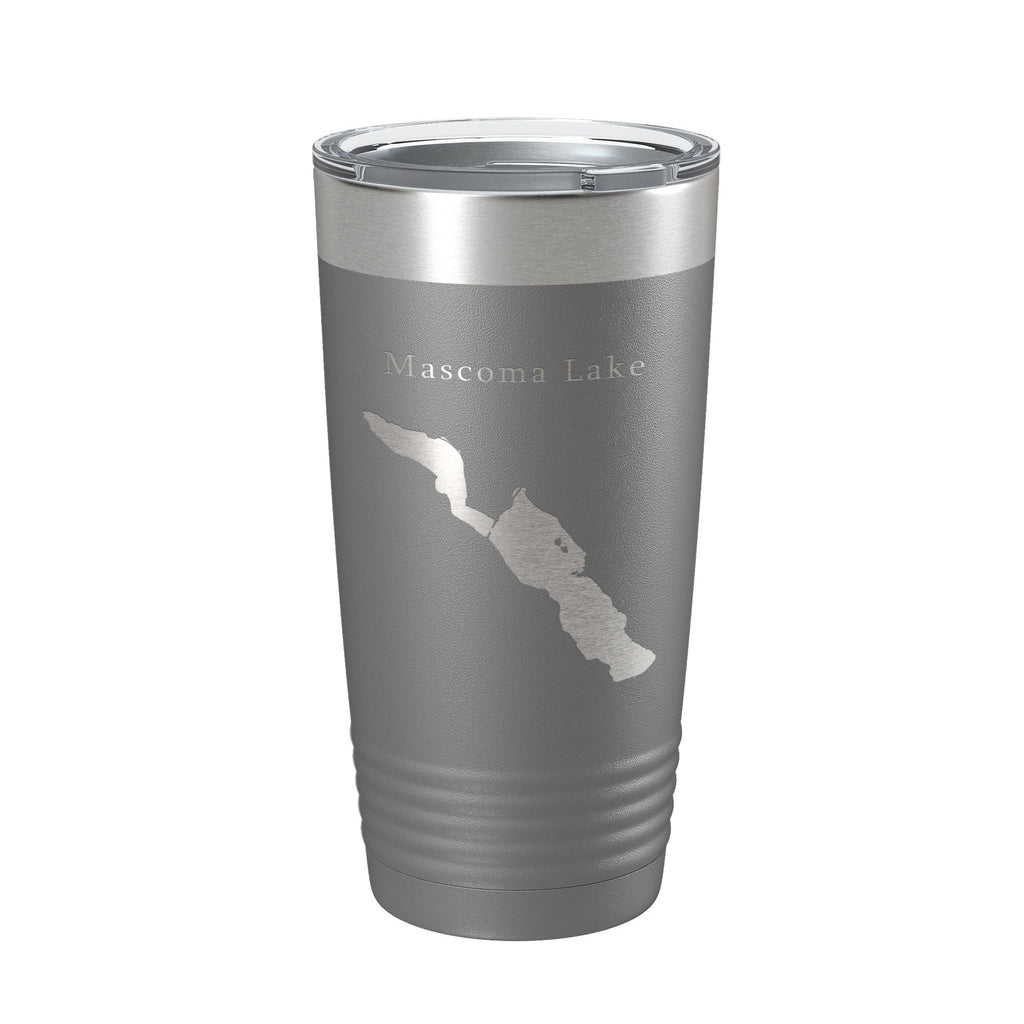 Mascoma Lake Map Tumbler Travel Mug Insulated Laser Engraved Coffee Cup New Hampshire 20 oz-16