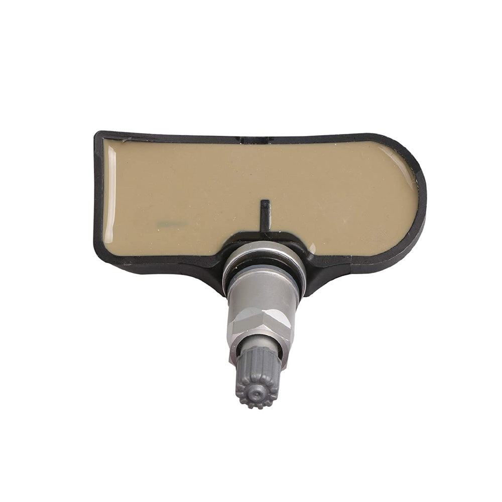 Black tire pressure monitoring sensor with metal valve stem for Jeep and Chrysler vehicles — view 4