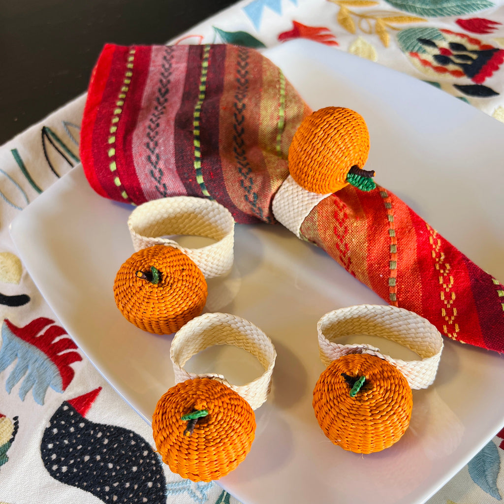 Pumpkin Napkin Ring  – Table Decor Colombia-2