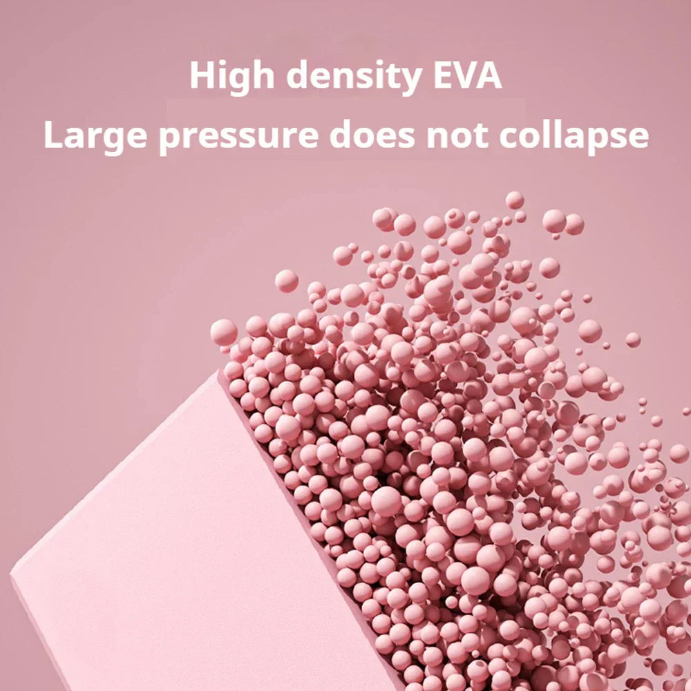 Two high-density foam yoga building blocks providing support and stability for fitness routines — view 2