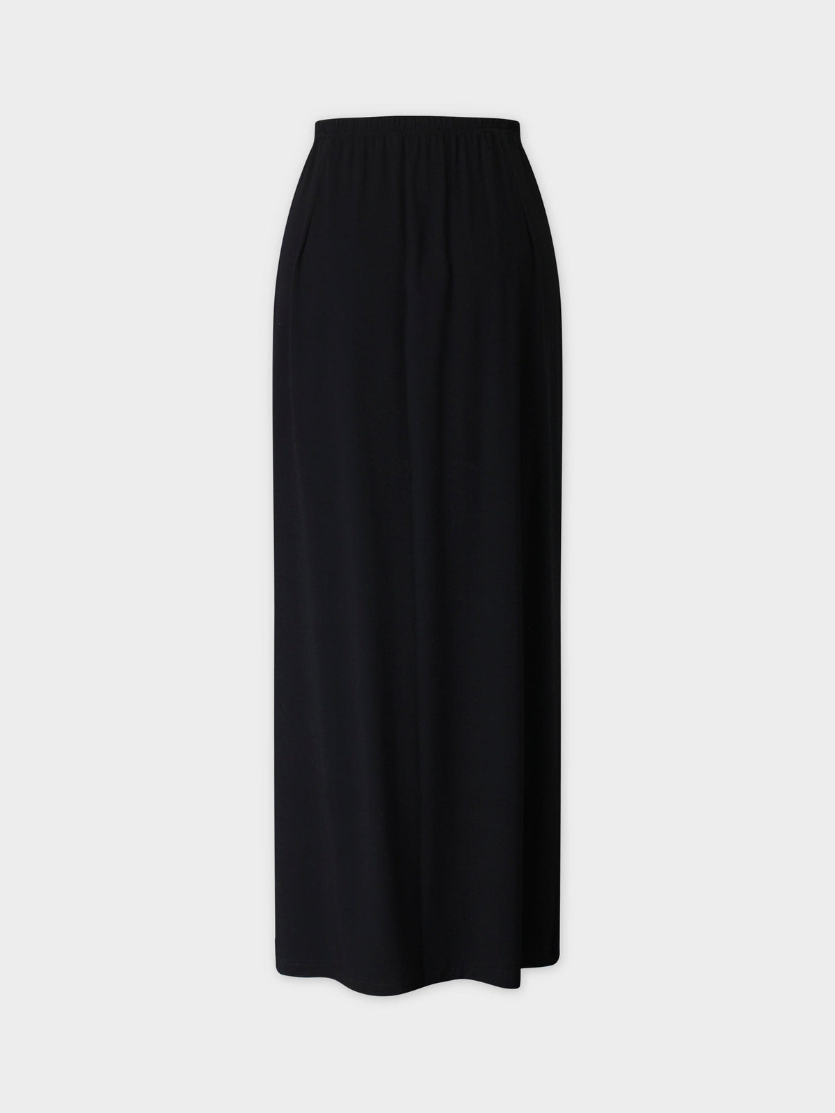 Maxi Stretch Skirt-Black-2